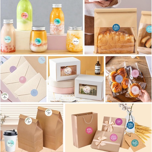 Roll of 500 PCS Thank You Sticker Labels - Buy Now - Picture 6 of 10